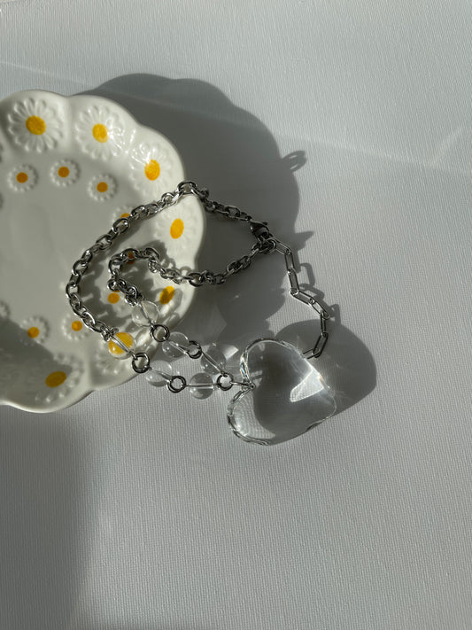 RAINA HEART NECKLACE