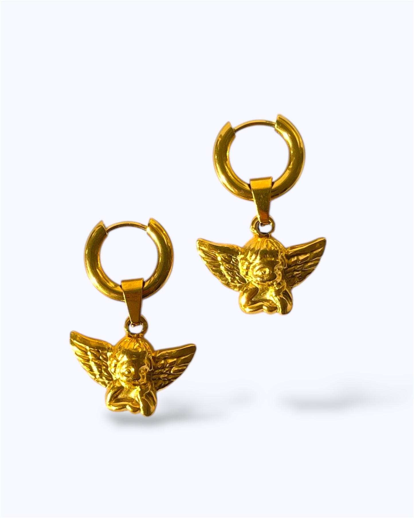 ANGEL HOOP EARRINGS