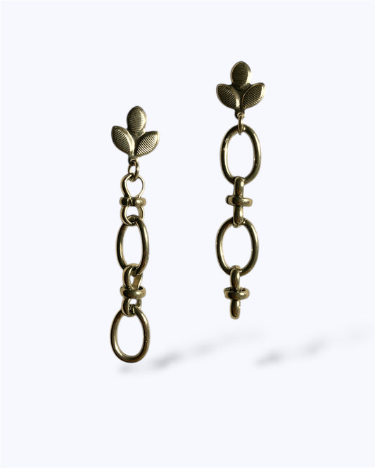 Alaia Silver Drop Earrings