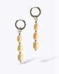 ARIA PEARL HOOP EARRINGS