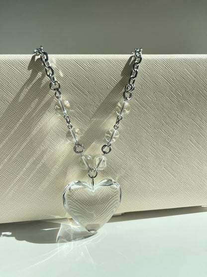 RAINA HEART NECKLACE