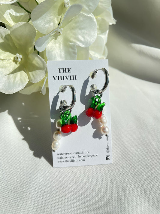 Enya Silver Hoop Earrings