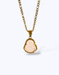 PINK BUDDHA NECKLACE
